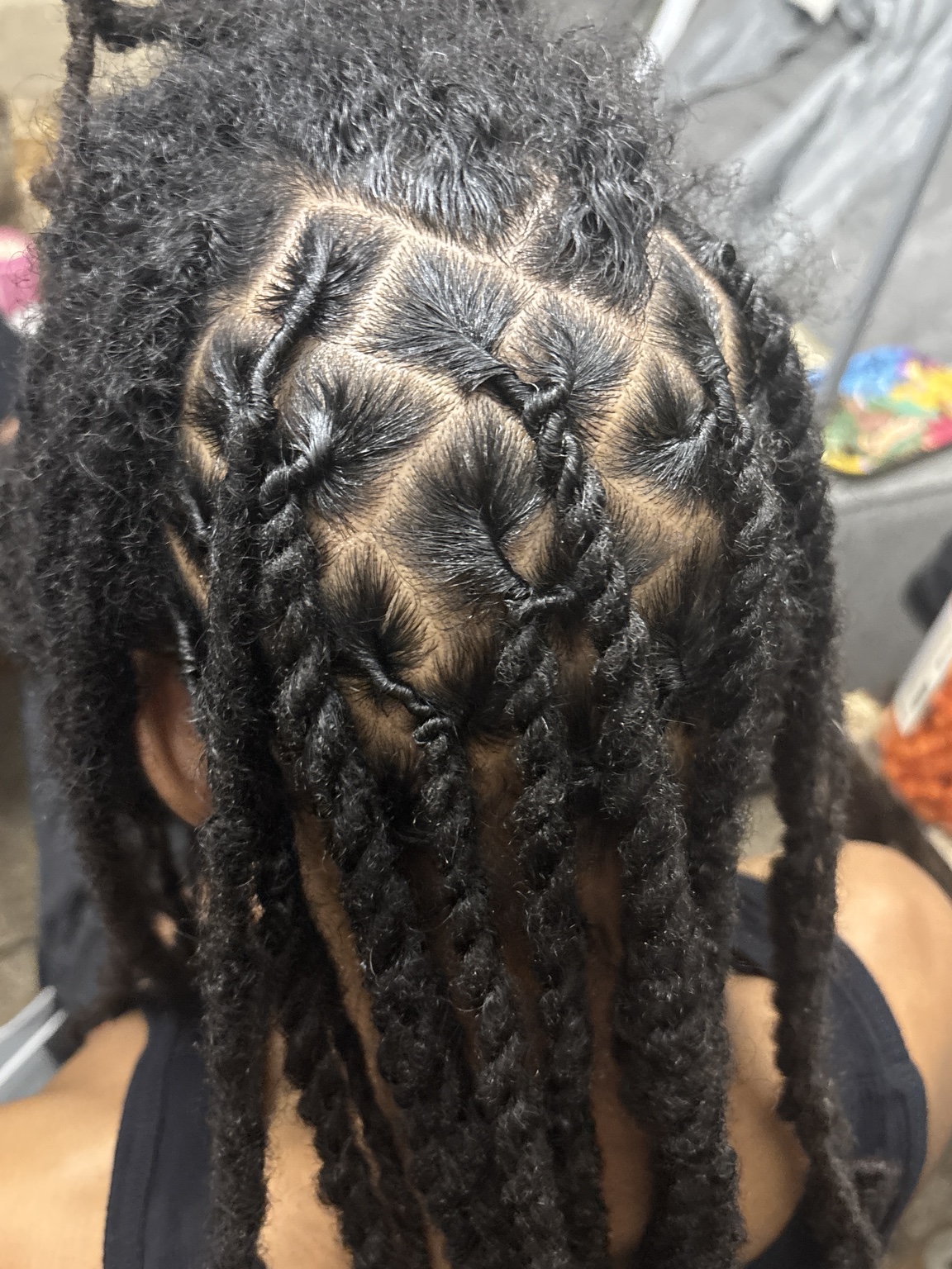 Kystyle detailed loc parting pattern